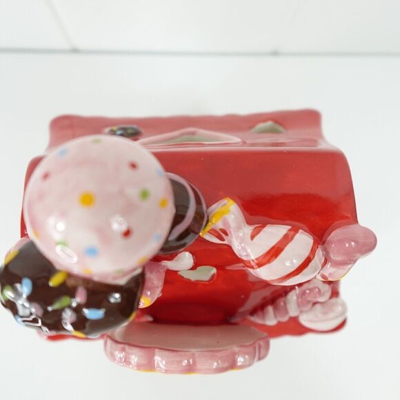 Blue Sky Hello Kitty Handcrafted Ceramic Sweet Shoppe Candle House - Picture 5 of 16